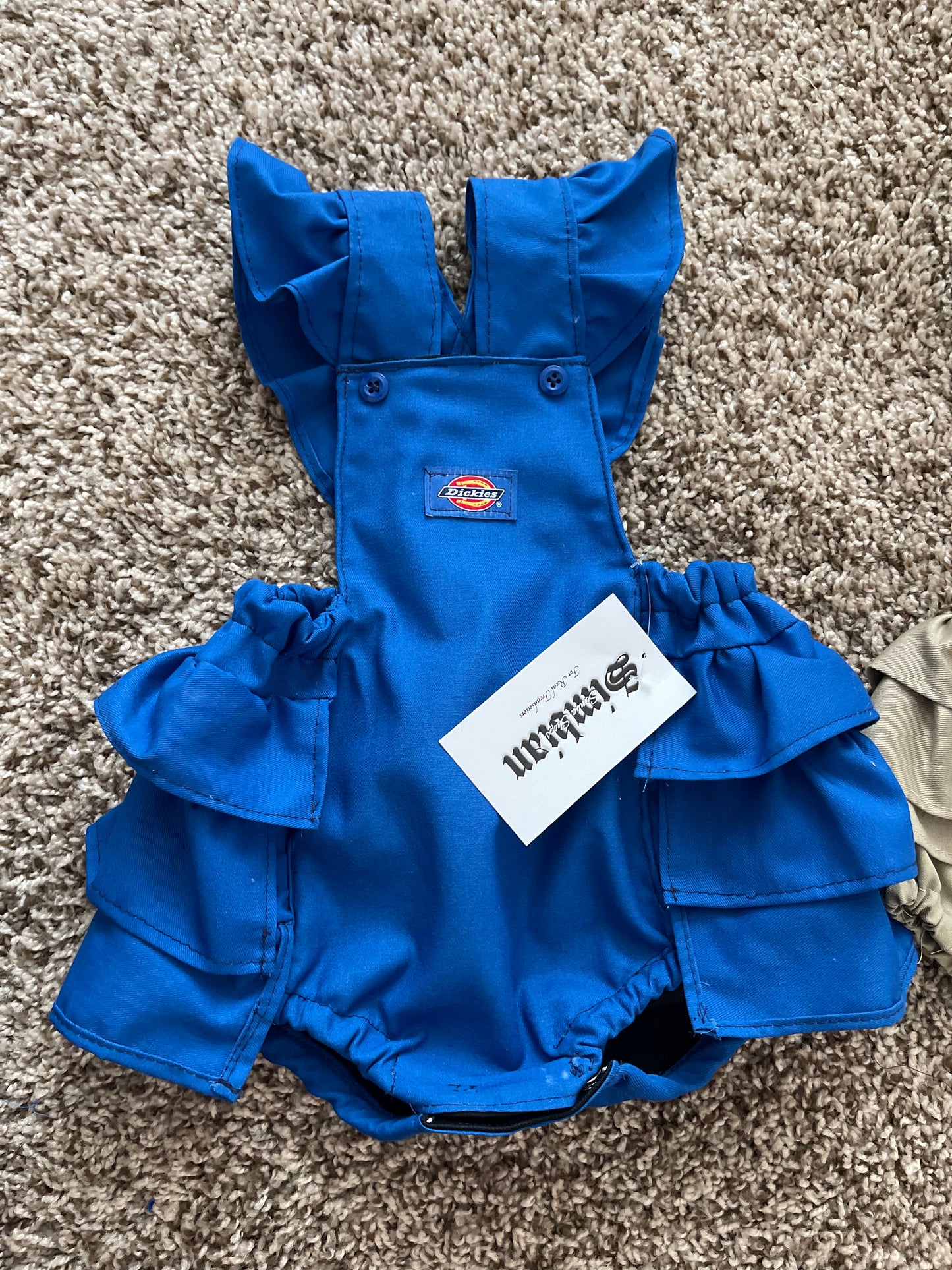 Ruffle Dickies Romper