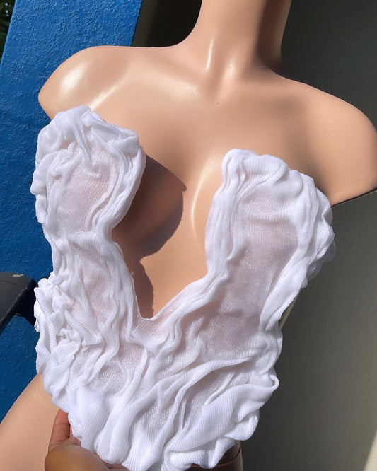 Frozen White Tee